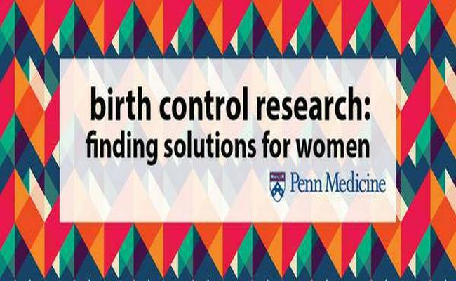 Birth Control Research Study at UPenn